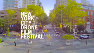 New York City Film Festival Drone